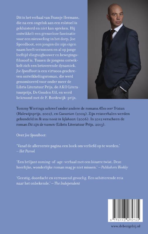 Joe speedboot achterkant