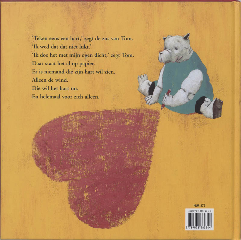 Het hart van Tom achterkant