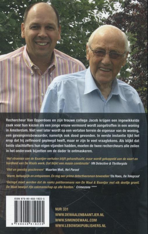 Een tien met een griffel / De Waal & Baantjer / 10 achterkant