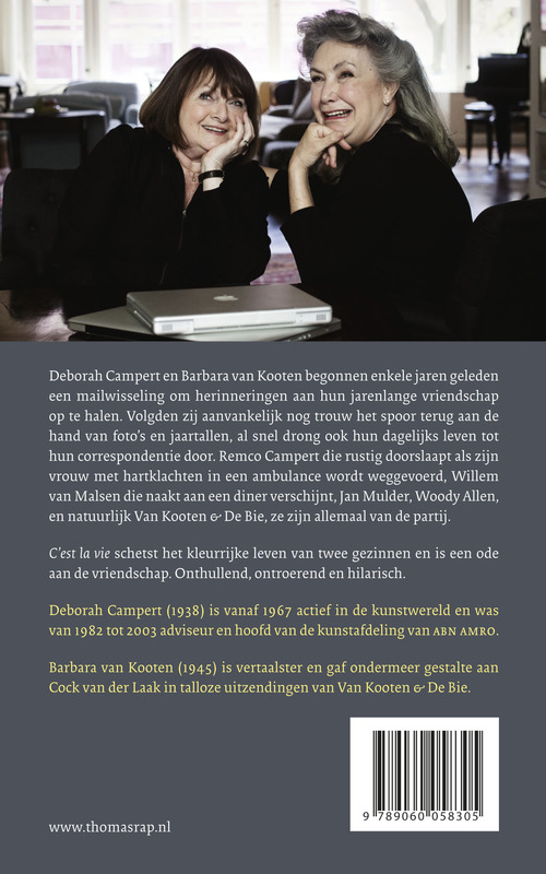 C'est la vie achterkant