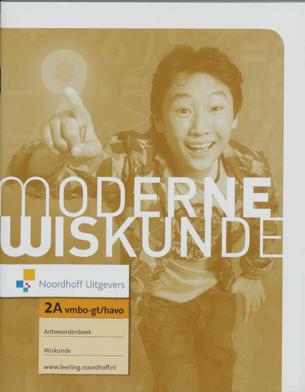 Antwoordenboek 2A Vmbo-gt/Havo Moderne Wiskunde
