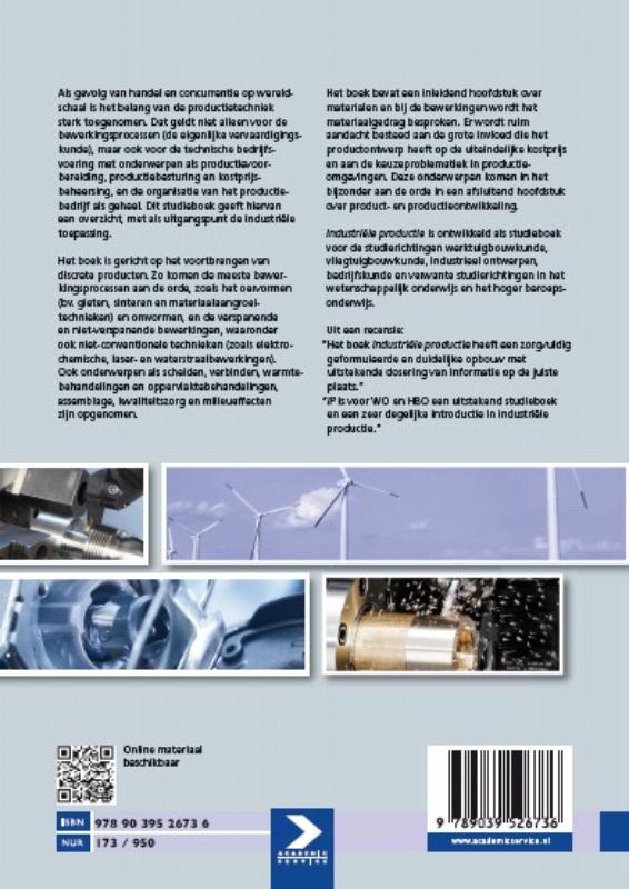 Industriële productie achterkant