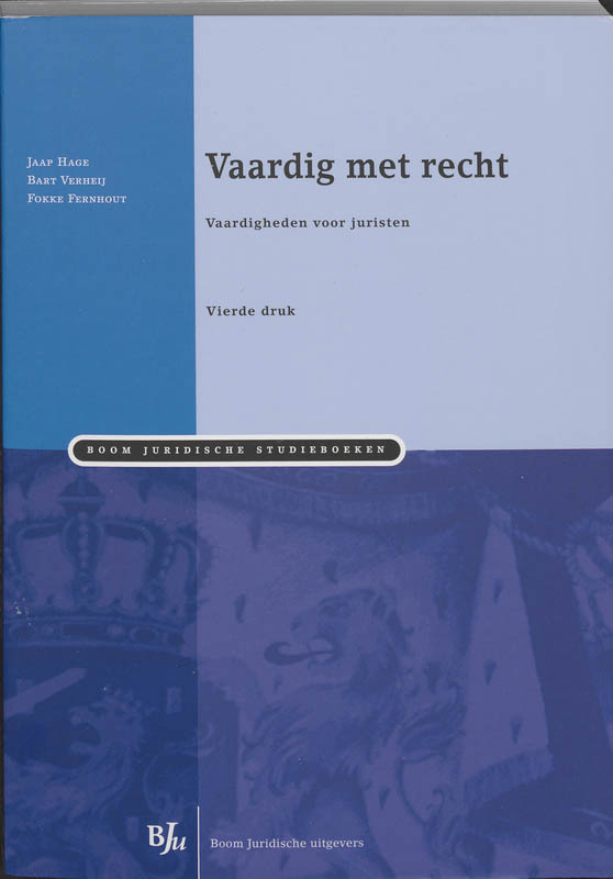 Vaardig met recht / Boom Juridische studieboeken