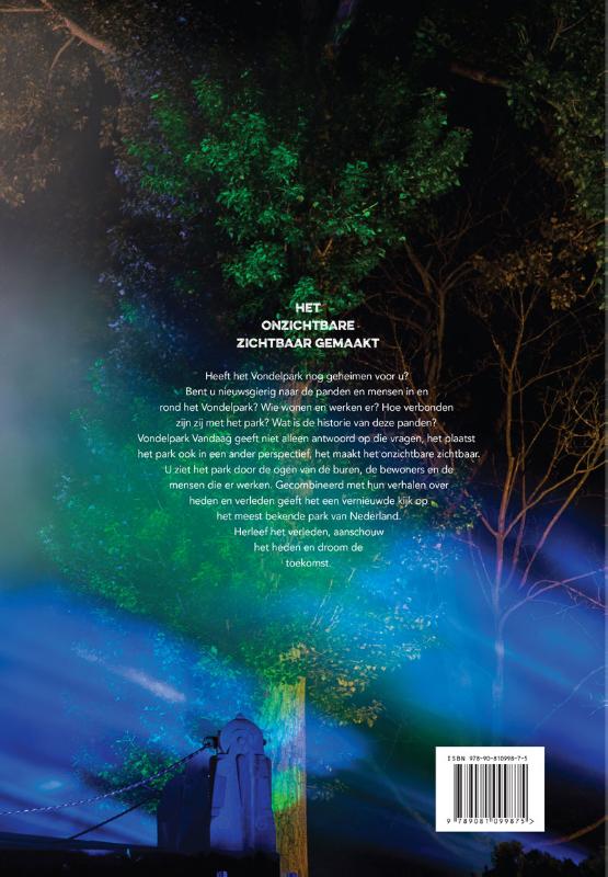 Vondelpark vandaag achterkant