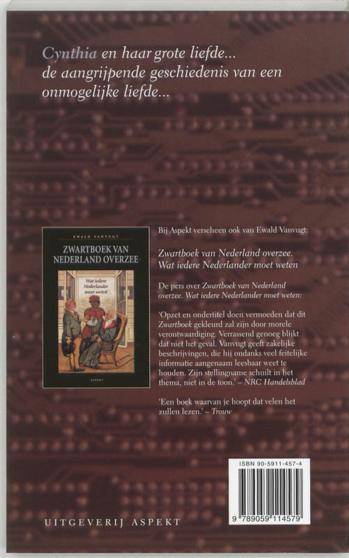 Cynthia en haar grote liefde achterkant