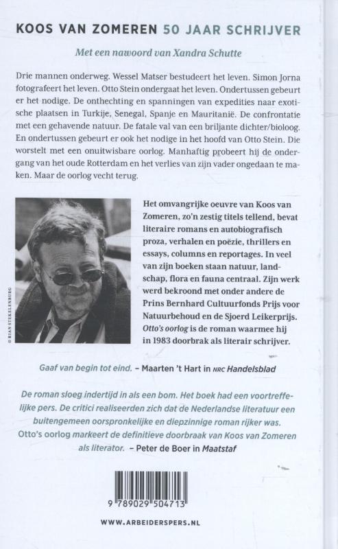 Otto's oorlog achterkant