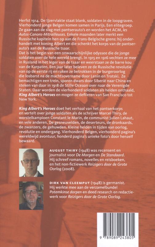 King Albert's Heroes achterkant