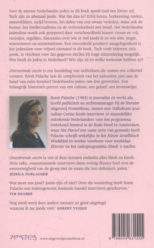 Ontroerende onzin achterkant