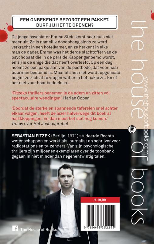 Het pakket achterkant