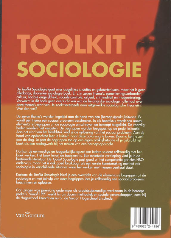 Toolkit sociologie achterkant