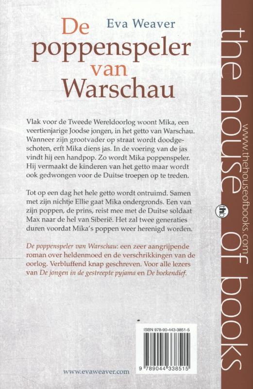 De poppenspeler van Warschau achterkant