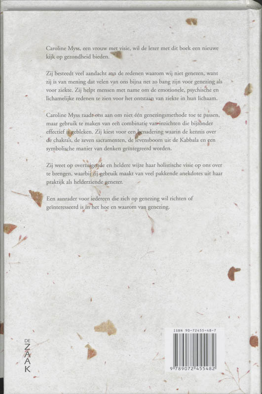 Genezen: hoe niet & hoe wel achterkant