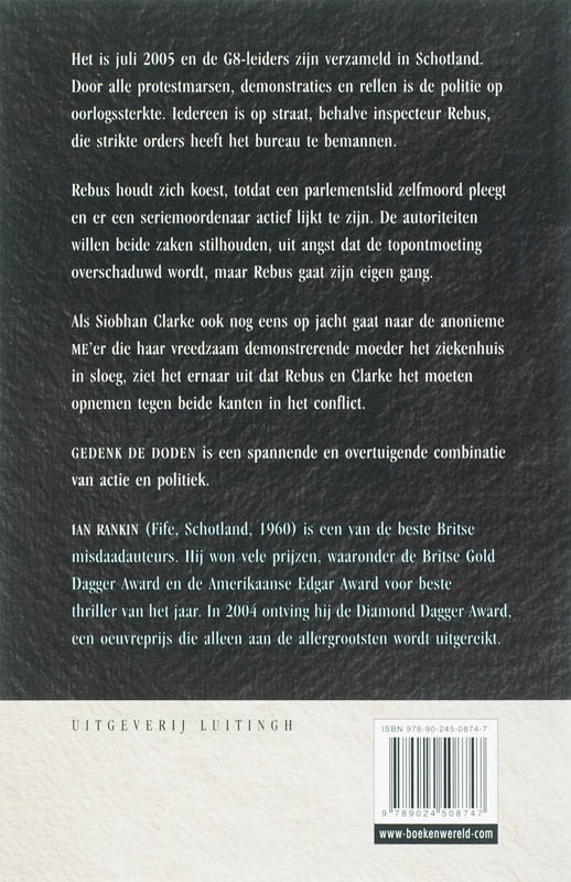 Gedenk De Doden achterkant