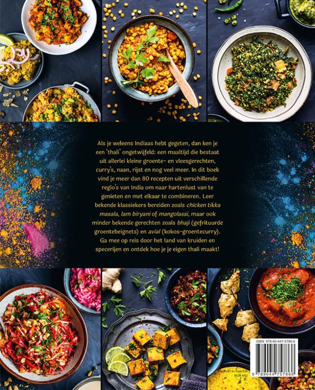 Thali - De authentieke Indiase keuken achterkant