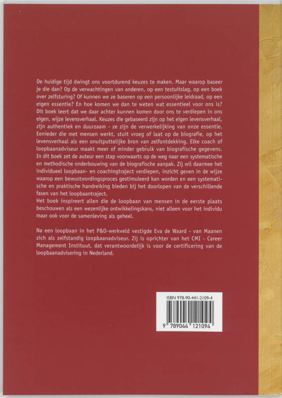 De veldheer en de danseres achterkant