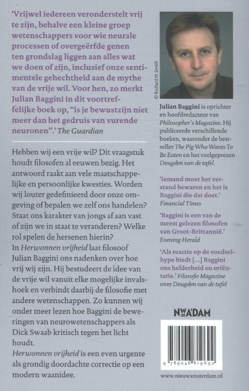 Herwonnen vrijheid achterkant