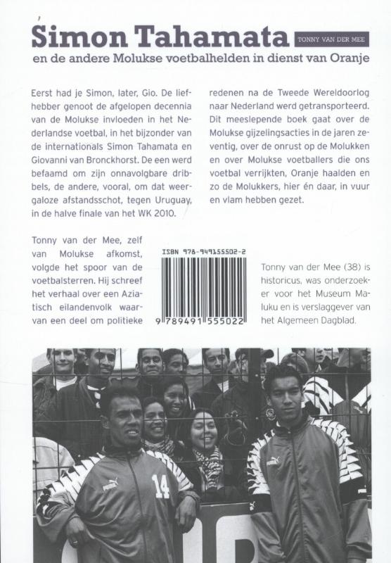 Simon Tahamata achterkant