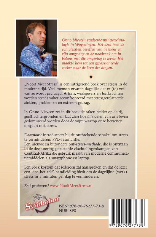 Nooit meer stress achterkant