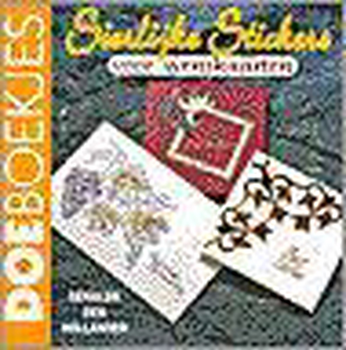 Sierlijke stickers voor wenskaarten / Doeboekjes