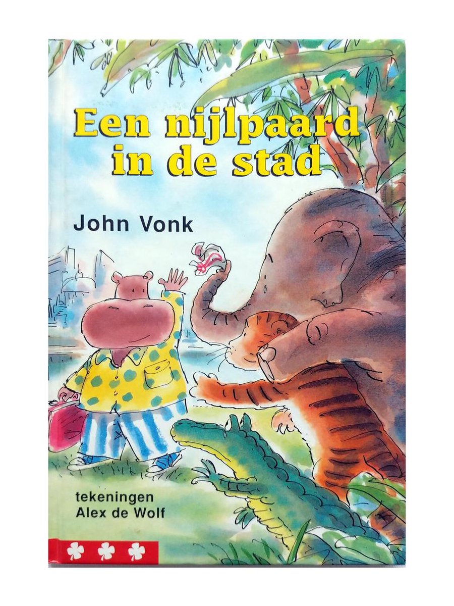 Een nijlpaard in de stad / Klavertje drie-serie