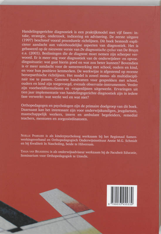 Handelingsgerichte diagnostiek achterkant