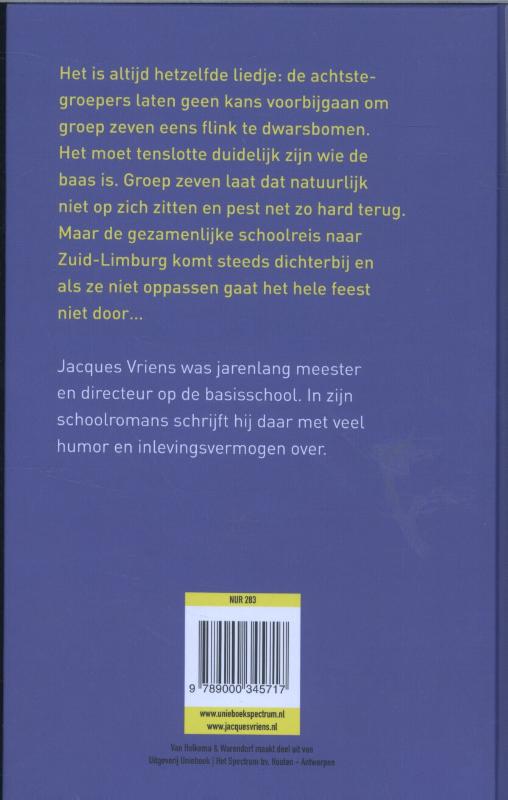 Gedonder met groep acht! achterkant