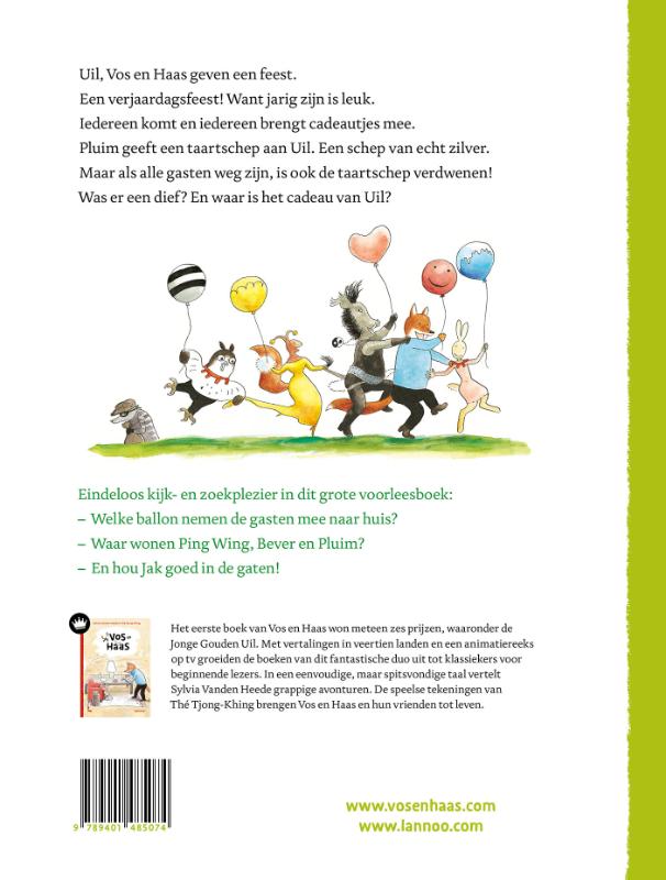 Vos en Haas - Waar is het cadeau?  / Vos en Haas achterkant