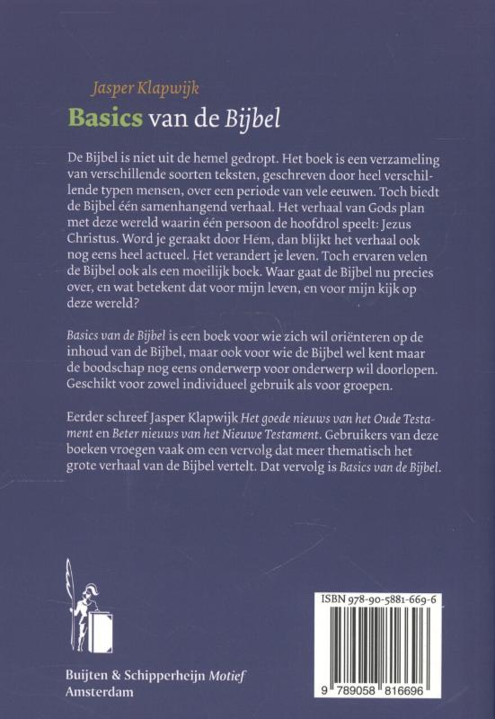 Basics van de Bijbel achterkant