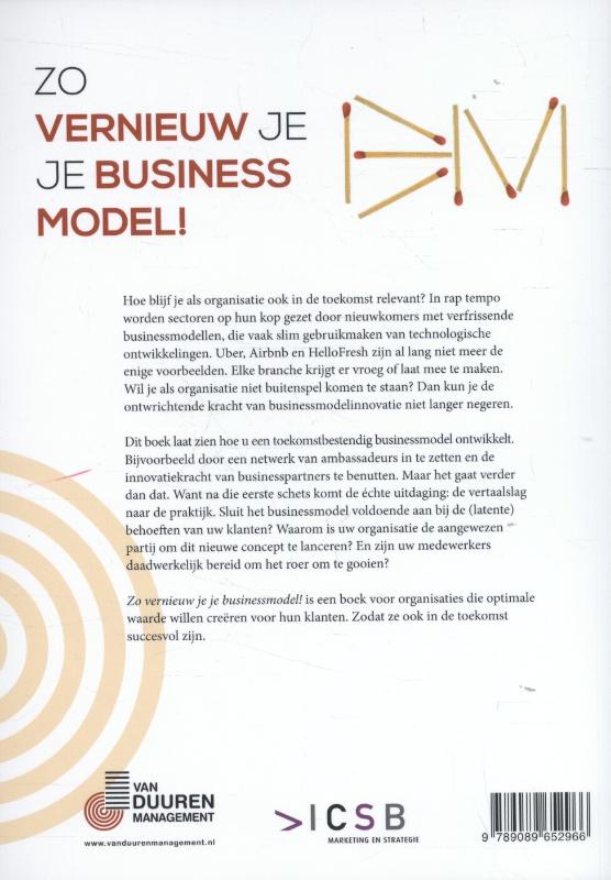 Zo vernieuw je je businessmodel achterkant