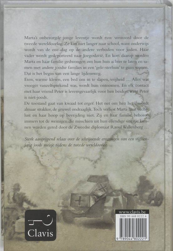 Mijn Gele Ster achterkant