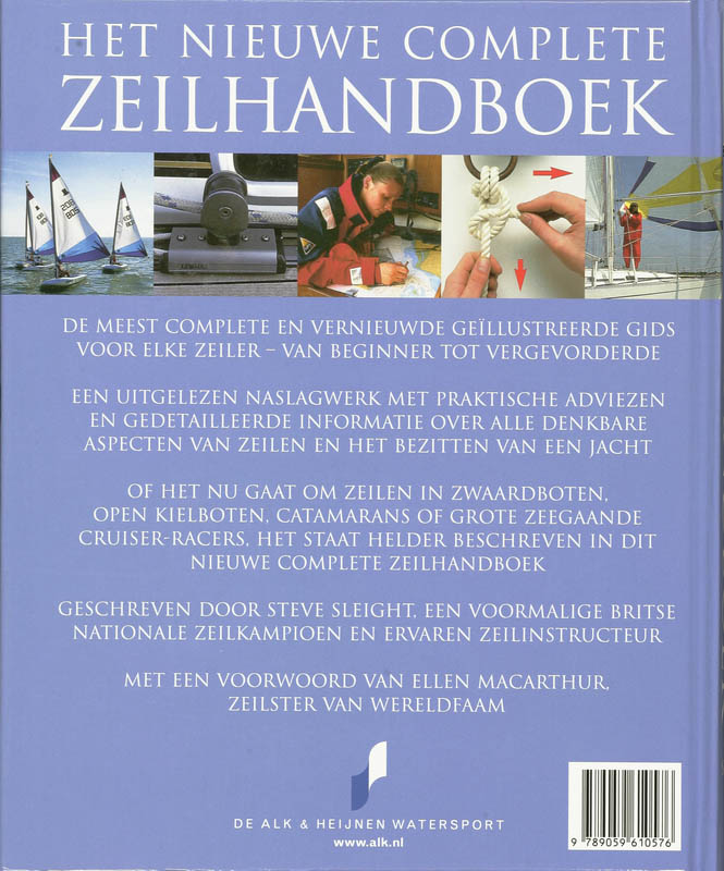 Het nieuwe complete zeilhandboek achterkant