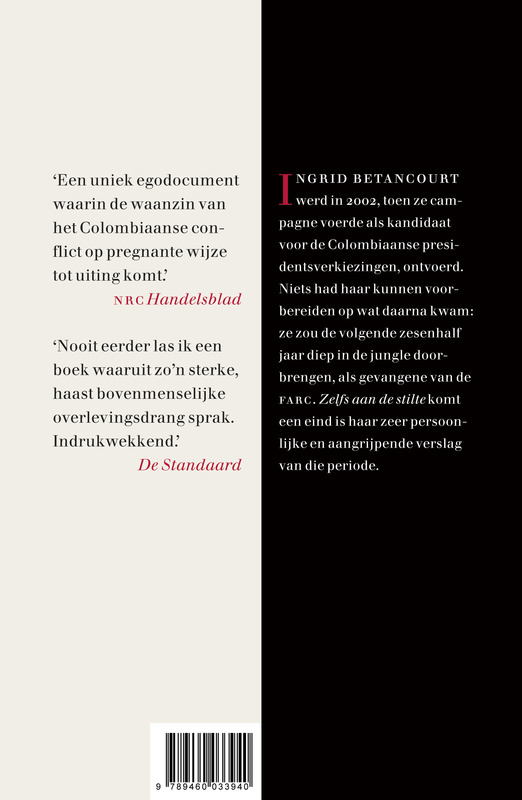 Zelfs aan de stilte komt een eind achterkant