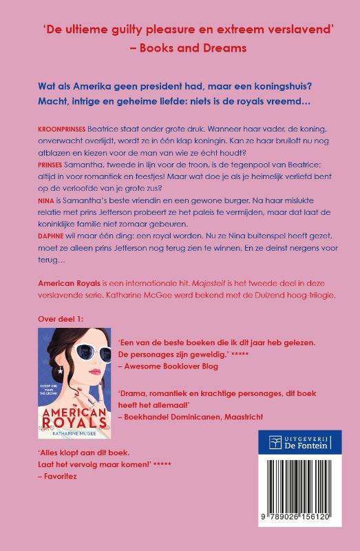 Majesteit / American Royals / 2 achterkant