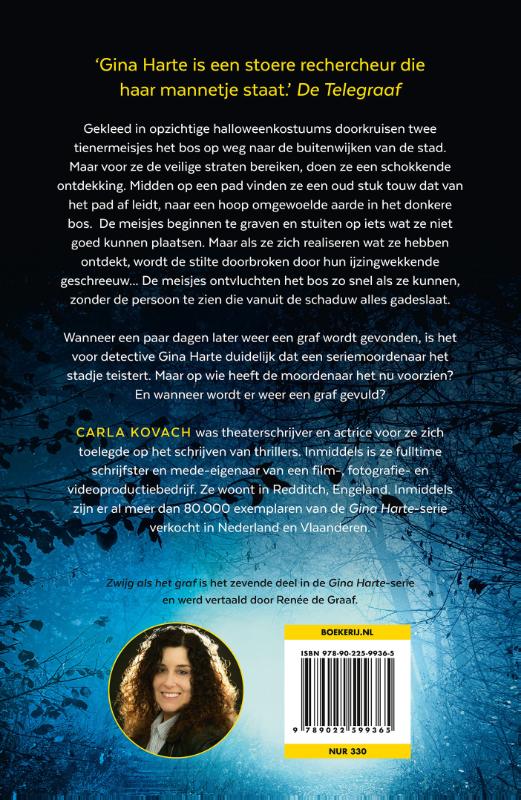 Zwijg als het graf / Gina Harte / 7 achterkant