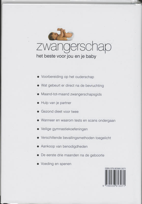 Zwangerschap achterkant