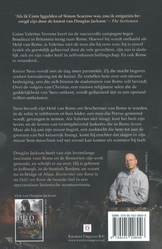 Beschermer van Rome / Valerius Verrens / 2 achterkant