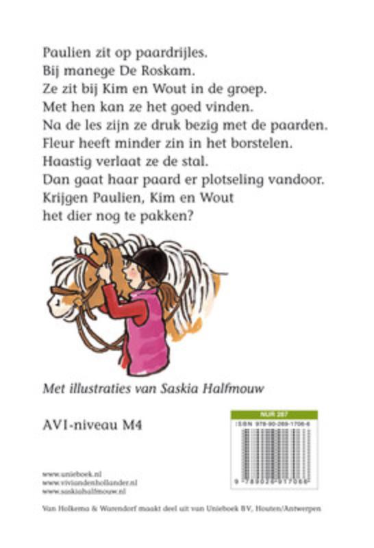 De Roskam  -   In het zadel achterkant