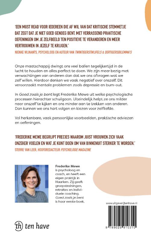 Goed zoals je bent achterkant