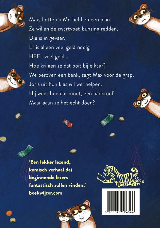 Hoe beroof je een bank? / Tijgerlezen achterkant