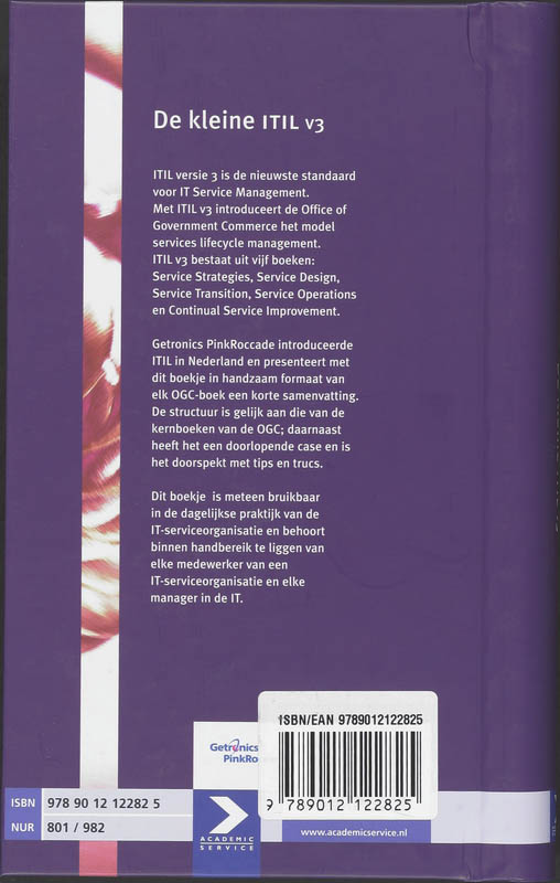 De kleine ITIL V3 achterkant