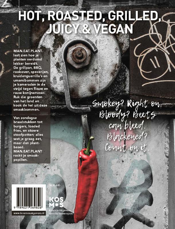 Man.Eat.Plant. achterkant