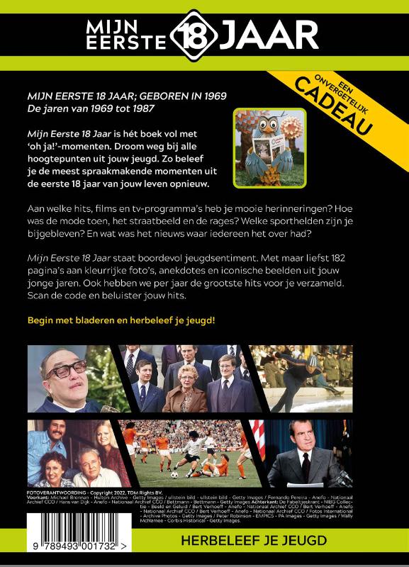 Geboren in 1969 / Mijn eerste 18 jaar achterkant