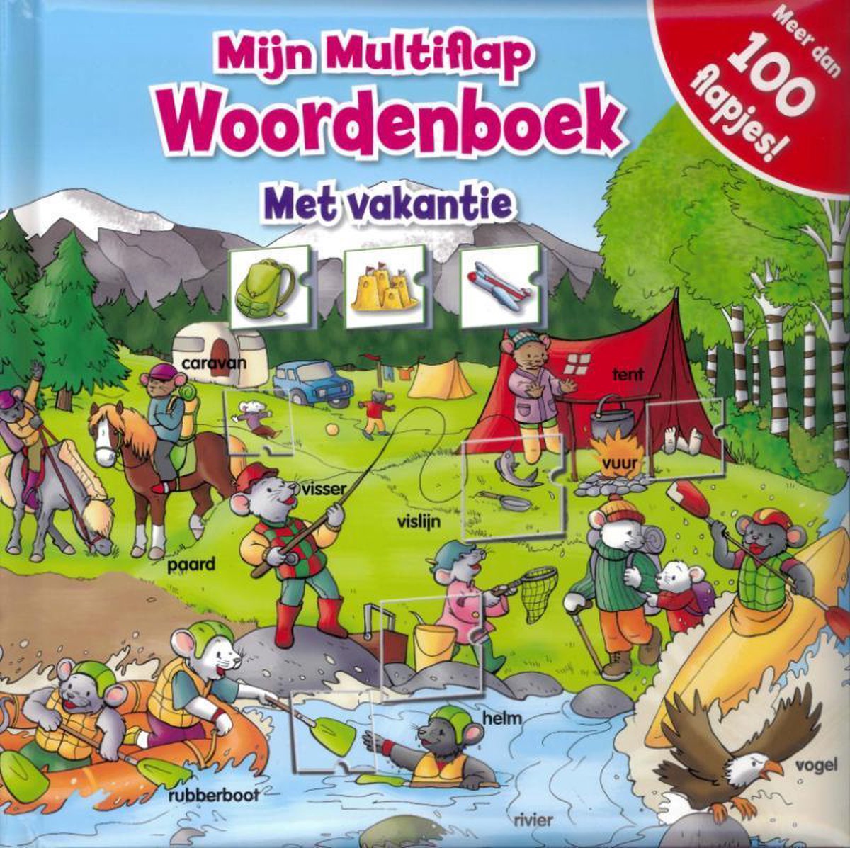 Mijn multiflap woordenboek - Met vakantie