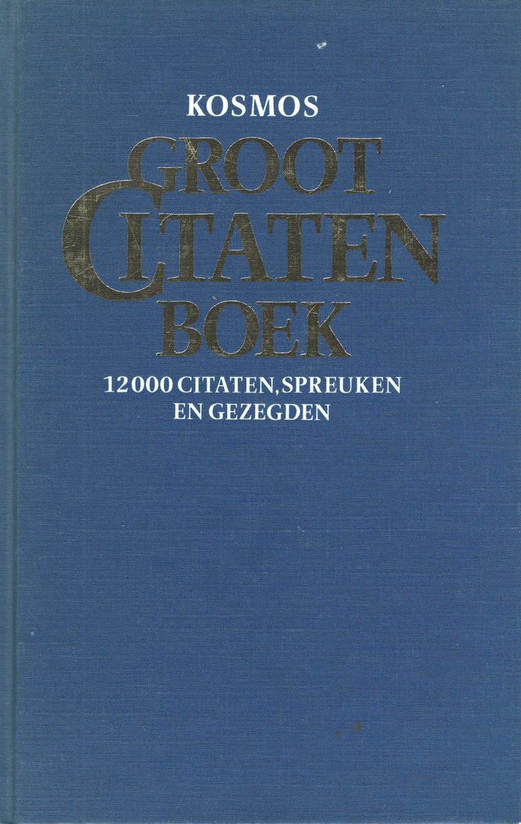 Kosmos groot citatenboek