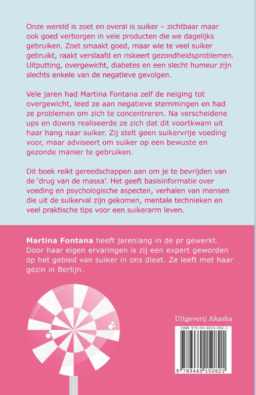 Afkicken van suiker achterkant