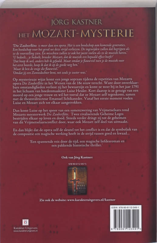 Het Mozart-Mysterie achterkant