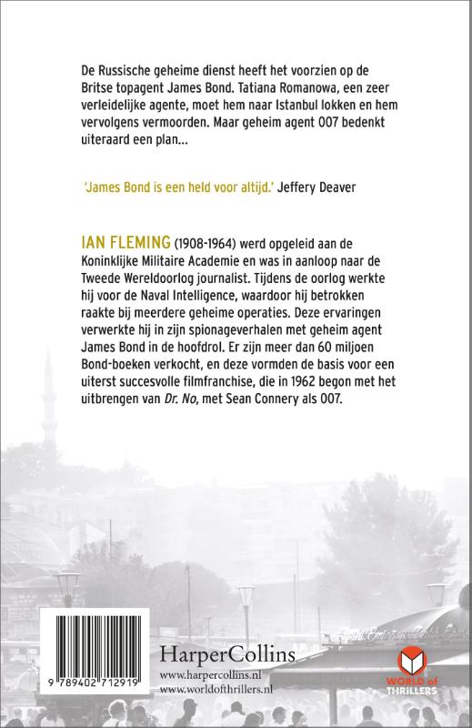 From Russia with Love / James Bond / 5 achterkant