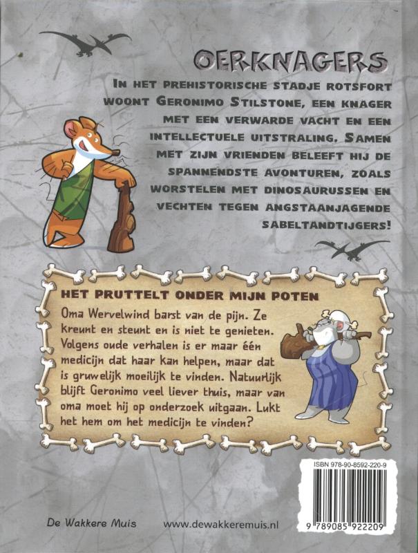 Het pruttelt onder mijn poten / Oerknagers achterkant