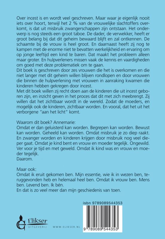 Aan het licht achterkant