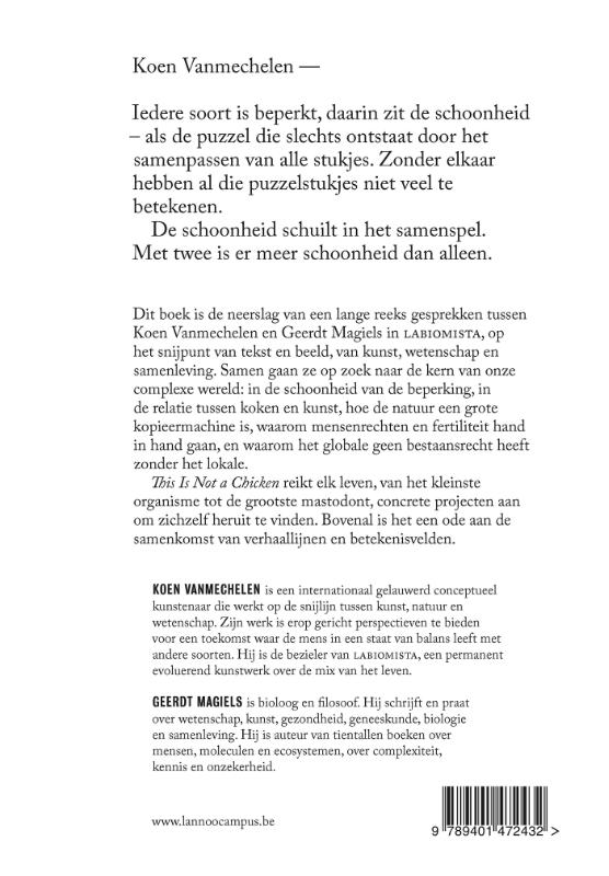 This is not a chicken achterkant